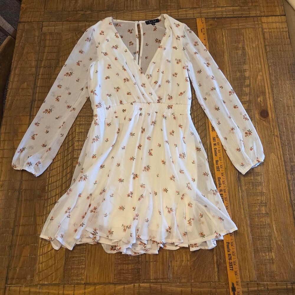 Trixxi Women's White Dress